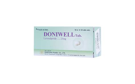 Công dụng thuốc Doniwell 25mg .